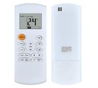 WKOLF Kit de mando a distancia de repuesto RG57A4-BGEF para aire acondicionado Midea Orbegozo Emeison MundoClima FanWorld Wide Eluxe Samsung AGN Bosch Ok. MDV FERROLI AC A/C Acondicionador RG57A4/BGEF