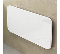 WLCNYL Mesa abatible de Pared - Escritorio Plegable para Comedor, hogar, Oficina y Cocina - Blanco, 60 x 50