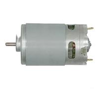 Wlinfetity Cadenas sin escobillas de 21 V, motor de 14 dientes, tipo 550, para motosierra con batería, ligera, metal, gris, compacta, 75 mm, pieza de repuesto (no requiere soldadura)