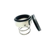 WLUAYITC Sello mecánico M32-25/G6 M32-25 Tipo M32 tamaño del Eje 25mm for Bomba de Aceite Caliente con Asiento estacionario G6(SIC-SIC-Vit)