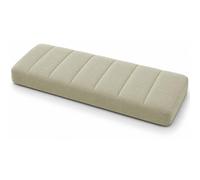 WLXFF Cojín para Banco Interior 4,5 cm, Felpa Suave y Funda con Cremallera | Cojín para banco interior de 4,5 cm, con felpa suave, funda lavable y base antideslizante para zapatero, comedor y ventana.