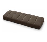 WLXFF Cojín para Banco Interior 4,5 cm, Felpa Suave y Funda con Cremallera | Cojín para banco interior de 4,5 cm, con felpa suave, funda lavable y base antideslizante para zapatero, comedor y ventana.