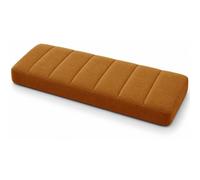 WLXFF Cojín para Banco Interior 4,5 cm, Felpa Suave y Funda con Cremallera | Cojín para banco interior de 4,5 cm, con felpa suave, funda lavable y base antideslizante para zapatero, comedor y ventana.