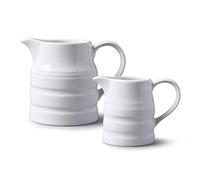Wm Bartleet & Sons, jarra tradicional de porcelana para iglesia, Blanco, 284ml/1 pint