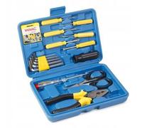 Wmc tools juego de herramientas de 16 piezas en una maleta: acero cr-v