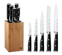 WMF 1891749992 Grand Class Performance Cut - Juego de Cuchillos de Cocina con Bloque Organizador (6 Piezas)