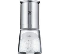 WMF 667726040, Molinillo de sal, Acero inoxidable, Transparente, 161 mm, 66 mm, 66 mm, 395 g