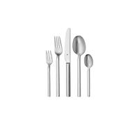 WMF Alteo Cromargan Protect - Cuberteria 30 Piezas 6 Comensales de Acero Inoxidable Cromargan Protect con Acabado Mate, Apto para Lavavajillas