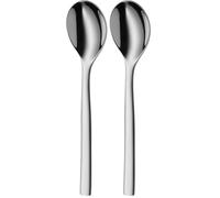 WMF Atria Cuchara de café, Acero Inoxidable Pulido (Paquete de 2)