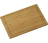 WMF Bambú - Tabla de cortar 38 x 25 x 2 cm, rectangular, respetuosa con las cuchillas