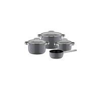 WMF Batería de cocina 4 pzas. FUSIONTEC MINERAL PRO Platinum gris