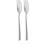 WMF Boston - Tenedor de Mesa Cromargan Acero Inoxidable 18/10 Apto para lavavajillas (Paquete de 2)