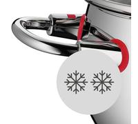 WMF. Calidad WMF. Olla para carne con tapa, línea Quality One, 24 cm, acero inoxidable