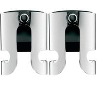 WMF Clever & More Tapón para Botella Champagne, Acero Inoxidable Pulido, 1 Pack (Paquete de 2)