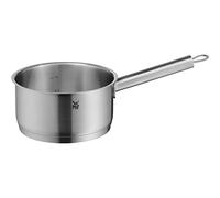 WMF Comfort Line - Cacerola pequeña de 16 cm sin tapa, olla pequeña de 1,4 l, olla pequeña para pasta, olla de inducción, acero inoxidable Cromargan mate, escala, apilable, sin revestimiento