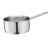 WMF Compact Cuisine - Cacerola pequeña (16,5 cm, sin Tapa, 1,5 L, para inducción, Olla pequeña de Acero Inoxidable Cromargan Pulido, sin Revestimiento)