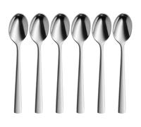 WMF Corvo Cromargan protect - 6 cucharillas de café, acero inoxidable pulido, resistente a los arañazos, apto para lavavajillas
