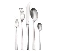 WMF Juego de cubiertos Corvo Cromargan Protect – 30 piezas para 6 comensales – Plata