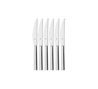 WMF Cuchillo para carne NUOVA, juego de 6 piezas, Cromargan plata