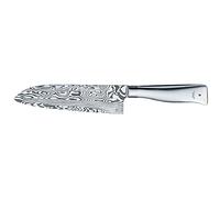 WMF Damasteel Cuchillo Japonés Santoku de 32 cm de Acero Damasco Completamente Forjado