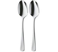 WMF Denver - Cucharilla de café, cromargán, Acero Inoxidable 18/10, Pulida, Apto para lavavajillas (Paquete de 2)