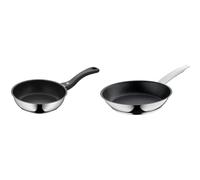 WMF Devil - Sartén Ø20 cm con Revestimiento Antiadherente, Acero Inoxidable Pulido Para Todo Tipo de Cocinas, Sin PFOA & Permadur Advance -Sartén Antiadherente 24 cm, Acero Inoxidable Cromargan