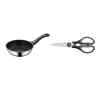 WMF Devil - Sartén Ø20 cm con Revestimiento Antiadherente, Acero Inoxidable Pulido Para Todo Tipo de Cocinas,Tijeras de Cocina, Acero Inoxidable, Negro, 21cm, Tijeras para el Hogar