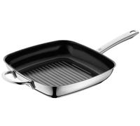 WMF Sartén Grill Durado – Antiadherente cerámico, 28x28 cm, Inducción, Cromargan, Apto horno