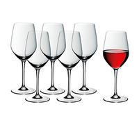 WMF Easy Plus - Juego de 6 Copas para Vino Tinto, Vidrio, 450 ml, Aptas para Lavavajillas