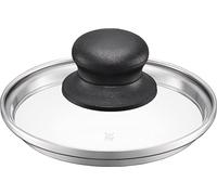 WMF Fusiontec Mineral 0515265290 - Tapa de cristal para olla pequeña (12 cm, mango de baquelita, apto para horno hasta 180 °C, apto para lavavajillas)