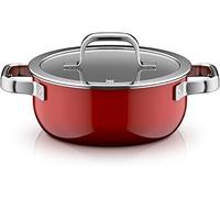 WMF Fusiontec Mineral Pro 0519515290 - Olla para asar (20 cm, duradera, resistente a los arañazos, apta para todo tipo de fuegos, fabricada en Alemania), color rojo