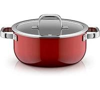 WMF Fusiontec Mineral Pro 0519525290 - Olla para asar (24 cm, duradera, resistente a los arañazos, apta para todo tipo de fuegos, fabricada en Alemania), color rojo