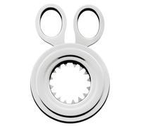 WMF Gourmet - Abridor de huevos acero inoxidable Cromargan, Abrehuevos acabado mate, apto para lavavajillas