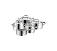 WMF Gourmet Plus Juego de ollas 5 piezas Cromargan plata