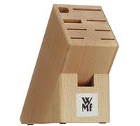 WMF Grand Gourmet Soporte para 8 Cuchillos, Acero Inoxidable, Madera de Pino