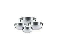 WMF Set de 4 boles Gourmet – Acero inoxidable Cromargan 18/10, apilables, 0,75/1/2/2,75 L