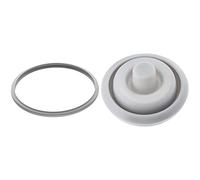 WMF Junta de Goma para Tapa de Olla Rápida, Silicona, Gris, 18 cm diámetro, Solo Apto para ollas de 2,5 L & Junta indicadora de cocción Plus para ollas a presión