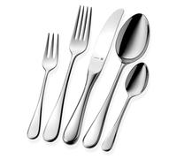 WMF Juego de cubiertos Kent Plus – Cromargan Protect, acero inoxidable, 30 piezas, plata