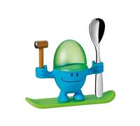 WMF Huevera con cuchara McEgg Snowboarder Azul