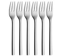 WMF Nuova Juego 6 Tenedores Lunch, Acero Inoxidable Pulido