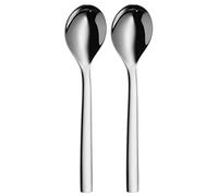 WMF Nuova - Set 2 Cucharas para Cereales 16,5 cm, Acero Inoxidable Pulido Cromargan, Aptos para Lavavajillas