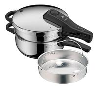 WMF Olla a presión Perfect 4,5 l + 3,0 l apilable con inserto