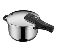 WMF Perfect - Olla Rápida Ø 22 cm de Diámetro de 4 Litros y Medio, Con Protección Contra Llamas, Acero Inoxidable Cromargan Apta para Inducción