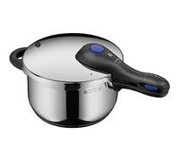 WMF Perfect Plus - Olla Rápida Ø 22 cm de Diámetro de 4 Litros y Medio. Con Protección Contra Llamas. Acero Inoxidable Cromargan para Inducción