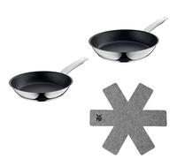 WMF - Permadur Advance-Sartén 24 cm + Sartén 28 cm + Protector para Sartenes