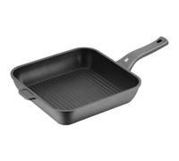 WMF PermaDur Premium Sartén para Asar 28 x 28 cm, de Aluminio Fundido, con Antiadherente Parrilla para Todo Tipo de cocinas Incluido inducción Fabricado en Alemania
