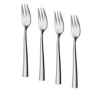 WMF Philadelphia Cromargan - Tenedor de postre/pasteles, acero inoxidable con acabado pulido (Paquete de 4)