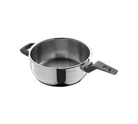 WMF Premium - Cuerpo de Olla Rápida Ø 22 cm de Diámetro de 3 litros, con Protección contra Llamas, Acero Inoxidable Cromargan Apta para Inducción