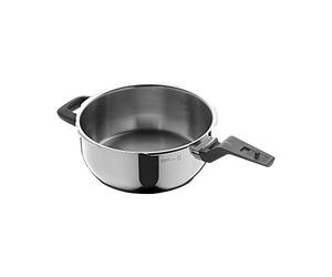 WMF Premium - Cuerpo de Olla Rápida Ø 22 cm de Diámetro de 3 litros, con Protección contra Llamas, Acero Inoxidable Cromargan Apta para Inducción