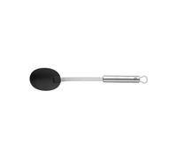 WMF Profi Plus - Cuchara de plástico (32 cm, Acero Inoxidable Cromargan parcialmente Mate, de plástico, Apta para lavavajillas, Resistente al Calor hasta 260 °C)